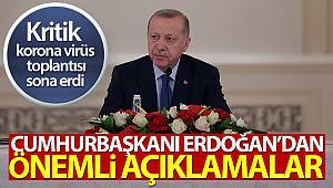 Cumhurbaşkanı Erdoğan'dan Önemli Açıklamalar