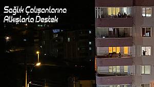 Doğanşehirlilerden Sağlık Çalışanlarına Destek