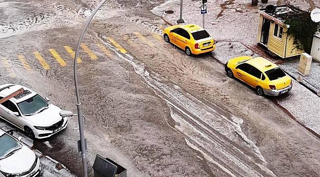 Dolu Yağışı Etkili Oldu