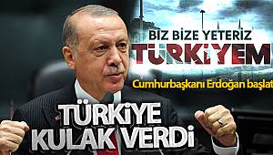 Erdoğan, Milli Dayanışma Kampanyası Başlatıyoruz