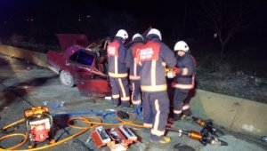 Malatya-Elazığ Karayolunda Kaza: 1 ölü, 1 yaralı