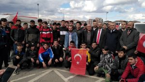 Malatya'da İdlib Şehitleri için Yürüyüş Yapıldı