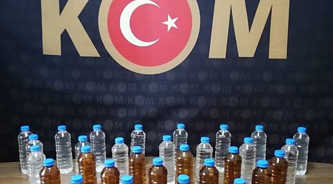 Malatya'da Sahte İçki Operasyonu
