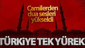 Minarelerden Dua Sesleri Yükseldi