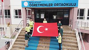 Öğretmenler Ortaokulu Öğrenci ve Öğretmenlerinden Anlamlı Klip