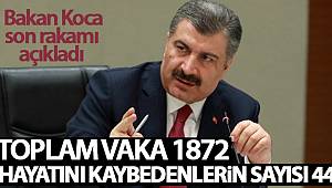 Sağlık Bakanı Koca, 7 Hastamızı Kaybettik