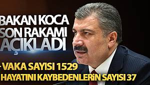 Sağlık Bakanı Koca, Son Rakamı Açıkladı!