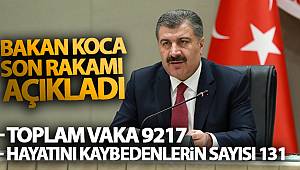 Sağlık Bakanı Koca Son Rakamı Açıkladı