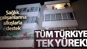 Sağlık Çalışanlarına Destek Devam Ediyor