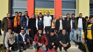 Taraftardan tesislere moral ziyareti