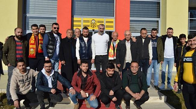 Taraftardan tesislere moral ziyareti