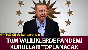 Tüm Valiliklerde Pandemi Kurulları Toplantı Yapılacak