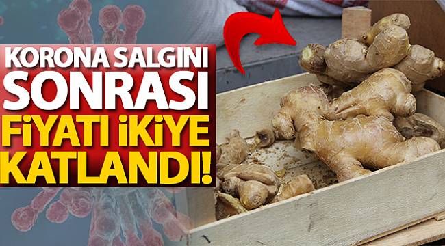 Yaş Zencefilin Fiyatı 75 TL'ye Çıktı