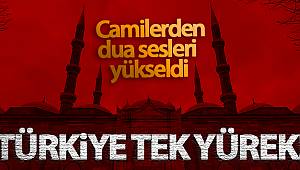 Yatsı Ezanı Ardından Dualar Okundu, Tekbirler Getirildi