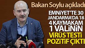 Bakan Soylu, Emniyet ve Kamudaki Vaka Sayılarını Açıkladı