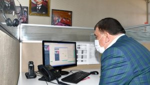 Başkan Gürkan, Çağrı Merkezinde İstek ve Talepleri Dinledi