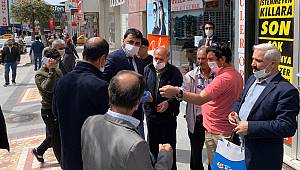 Başkan Samanlı; Bu zorlu süreci en hafif şekilde atlatacağız