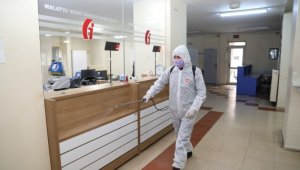 Battalgazi Belediyesi Dezenfekte Çalışmalarına Hız Verdi
