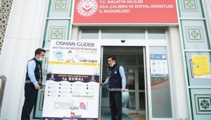 Battalgazi Belediyesi Kamu Binalarına Dezenfektan Ünitesi Kurdu