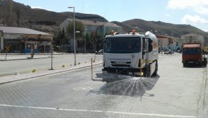 Büyükşehir, 2 İlçede Daha Dezenfekte Çalışması Yaptı