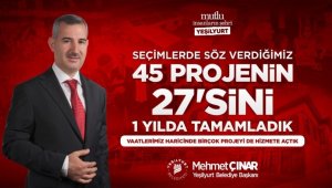 Çınar, 45 Proje'nin 27'sini Bir Yılda Yaptık