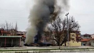 Doğanşehir'de, Ev Yangını Maddi Hasara Yol Açtı