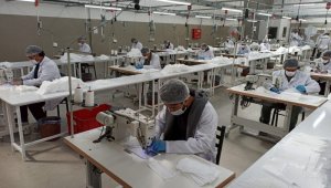 Günde 2 Milyon Adet Maske Üretiliyor