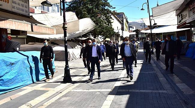 Malatya Pandemi Kurulu İncelemelerde Bulundu