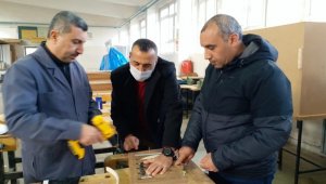 Meslek Lisesi, Siperli Maske Üretmeye Başladı