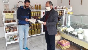 Tecde Muhtarından Ücretsiz Maske