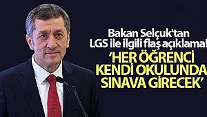 Bakan Selçuk'tan Son Dakika Açıklaması