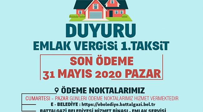 Battalgazi Belediyesinde Vezneler Hafta Sonu Açık Tutalacak