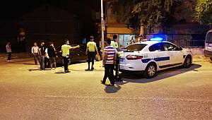 Dur İhtarına Uymayan Sürücü Kaza Yaptı: 1 Yaralı