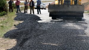 Hekimhan'da Asfalt Çalışmaları Başladı