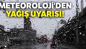 Malatya İçin Meteorolojiden Yağış Uyarısı
