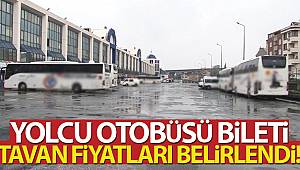 otobüslerde Tavan Fiyatlar Belirlendi