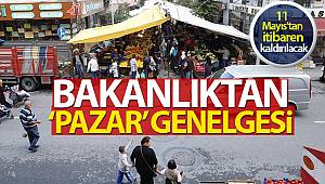 Pazar Yerlerindeki Kısıtlama Kaldırıldı