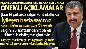 Sağlık Bakanı Koca'dan Önemli Açıklamalar