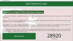 STK'lardan imza kampanyası