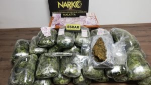 110 Kilo Esrar Ele Geçirildi