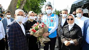 Bakan Kurum, Battalgazi'deki Yapımı Devam Eden Konutları İnceledi