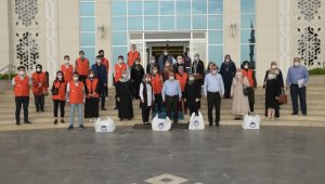 Battalgazi'de öğrencilere sınav jesti