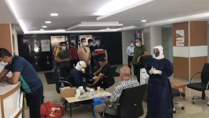Maç Öncesi Basın Mensuplarına Korona Virüs Testi
