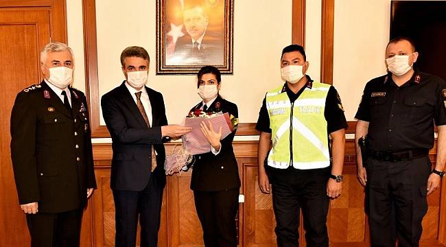 Vali Baruş; Jandarmamız Gece Gündüz Üstün Bir Fedakarlıkla Çalışıyor