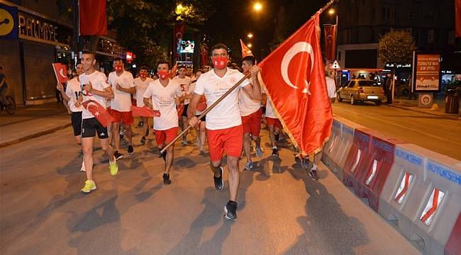 15 Temmuz koşu yapıldı