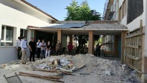 Akçadağ'da Okullarda Güçlendirme Çalışmaları Yapılıyor
