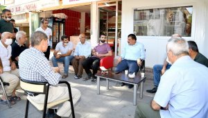 Başkan Gürkan; Mahallemizin sorunları bir bir çözülüyor