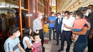 Başkan Gürkan MAŞTİ esnafıyla bir araya geldi