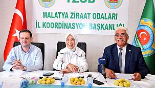 Çalık; Üreticilerim, Malatya’m adına çok mutluyum
