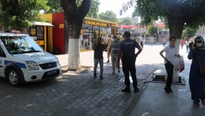 Maskesiz sokağa çıkanlara ceza